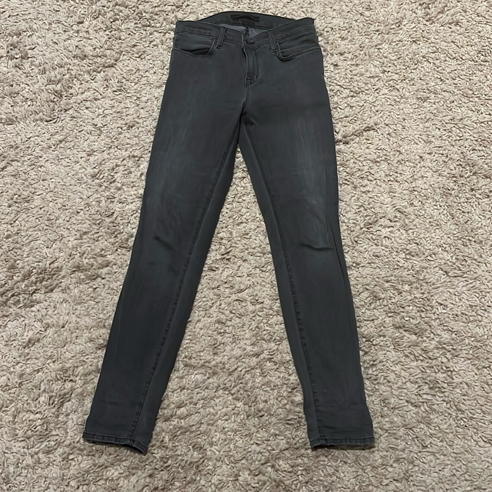 J Brand Mid Rise Super Skinny Nightbird Wash Women’s Jeans 29